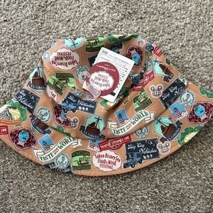 Tokyo Disney food and wine bucket hat